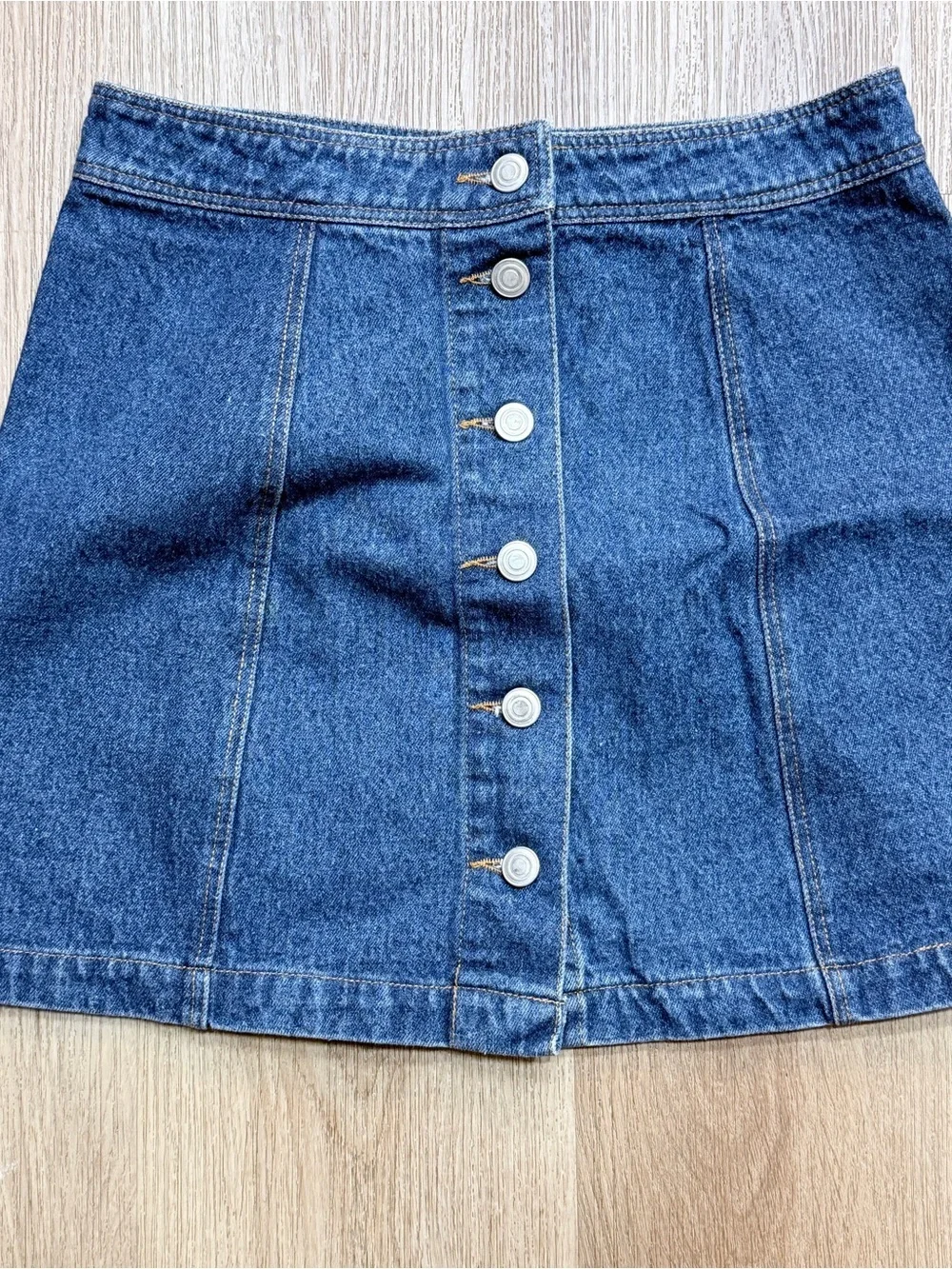 Urban Outfitters Sans Souci denim jean skirt - Picture 4 of 6